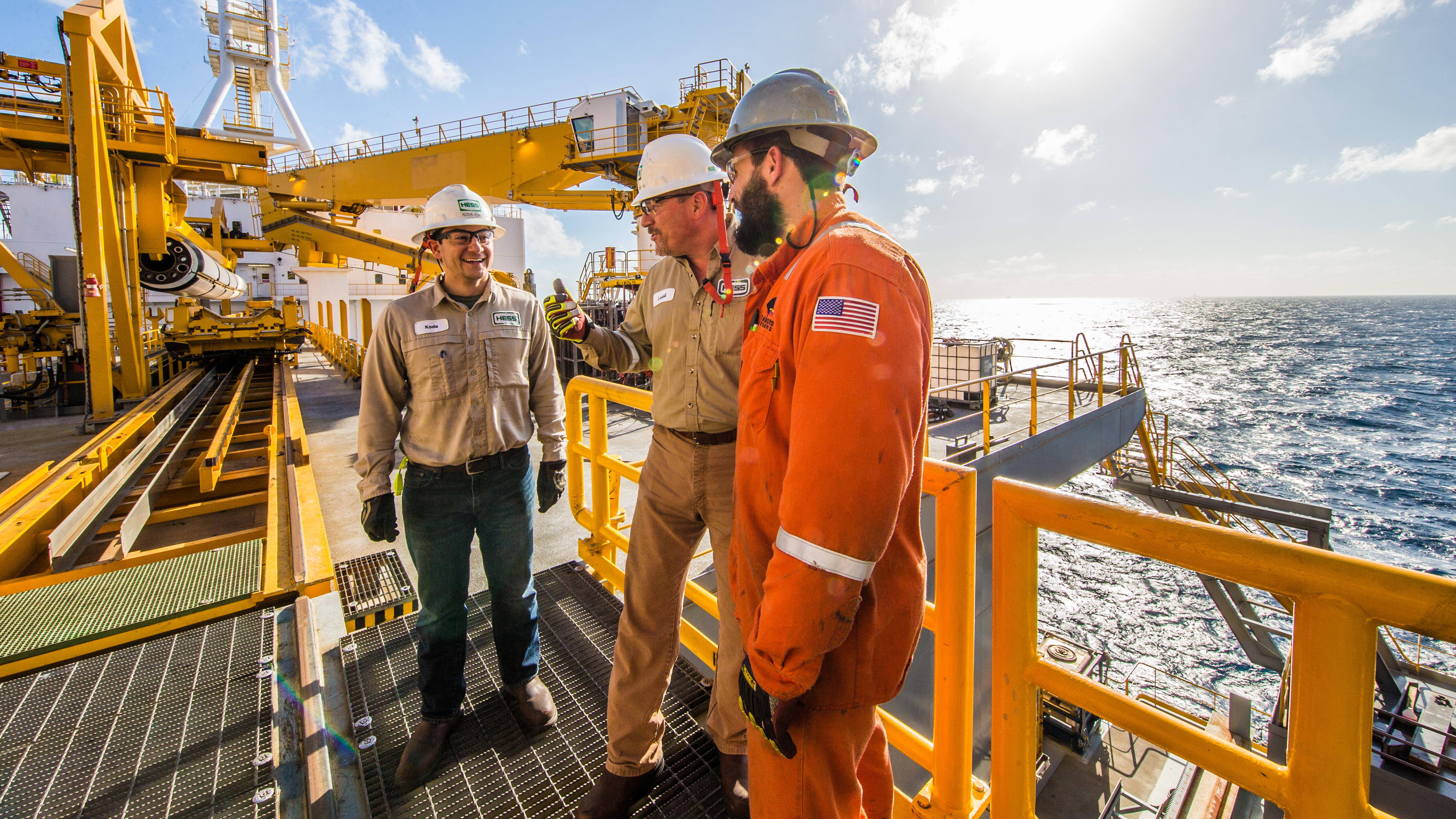 stampede deepwater oil and gas field hess corporation