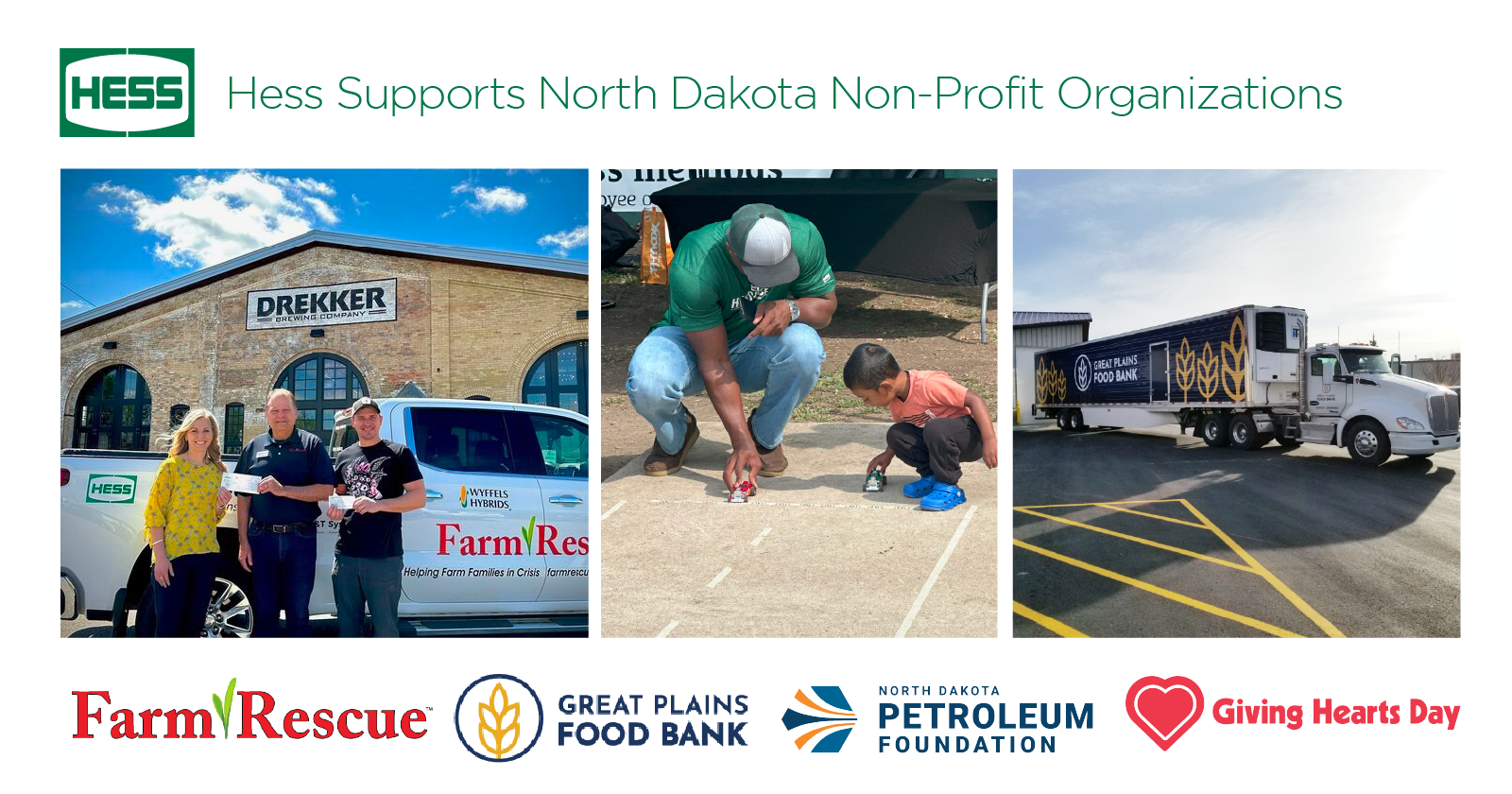 Hess Supports North Dakota Non-Profit Organizations