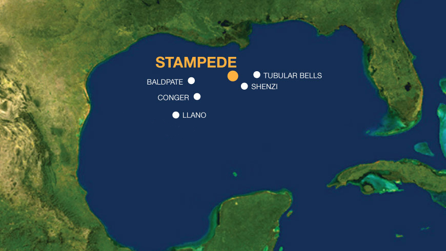 stampede deepwater oil and