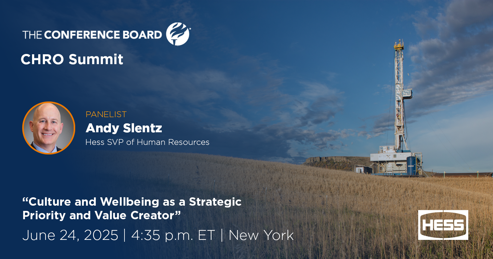 Andy Slentz Panelist at CHRO Summit
