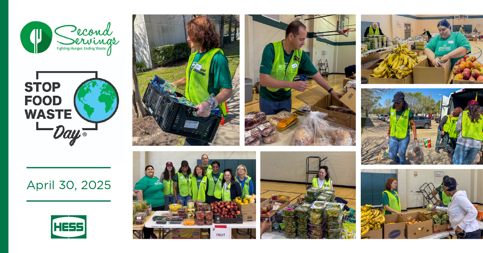 Hess Recognizes Stop Food Waste Day