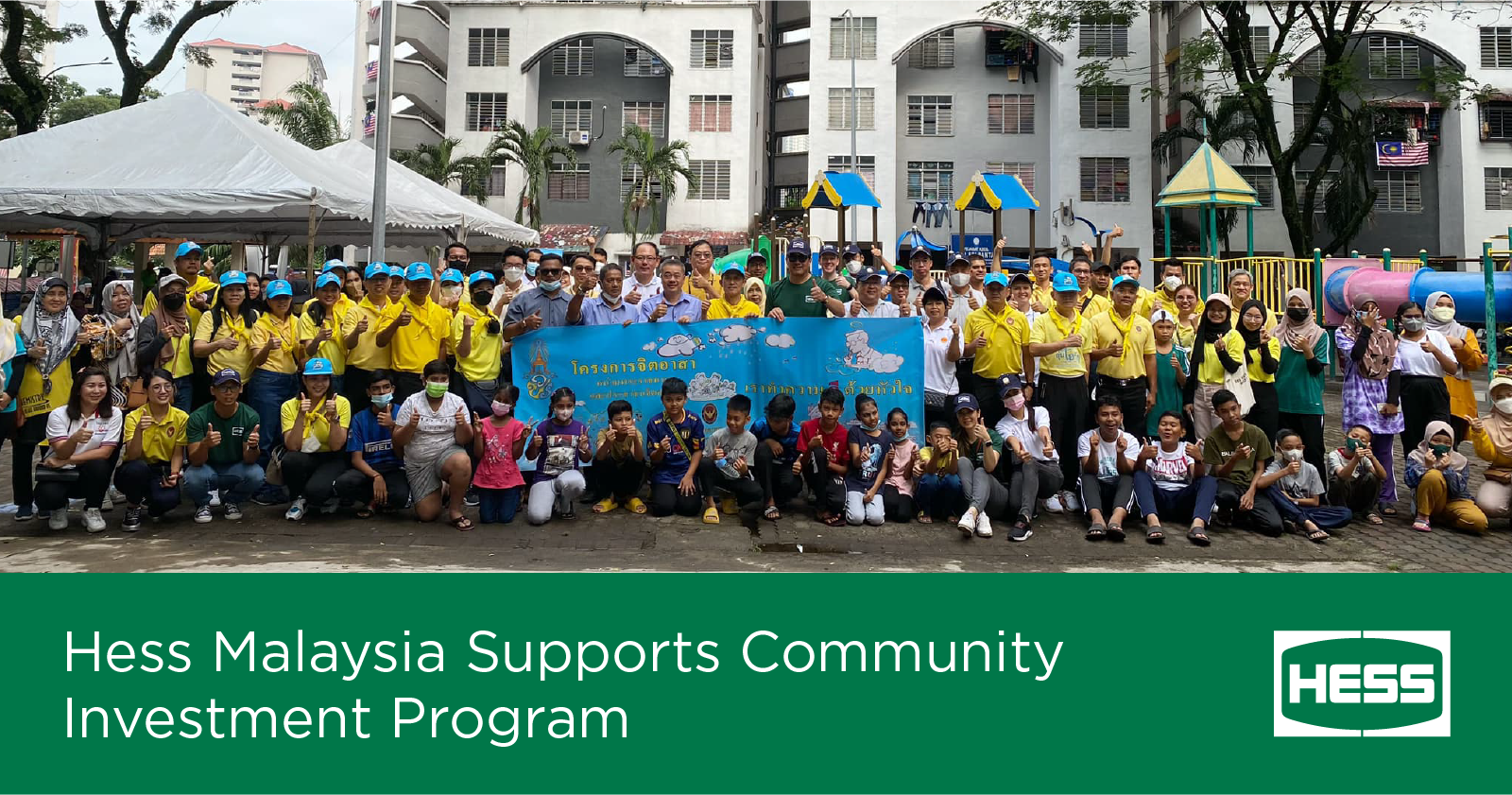 Hess Malaysia Supports Underserved Residents