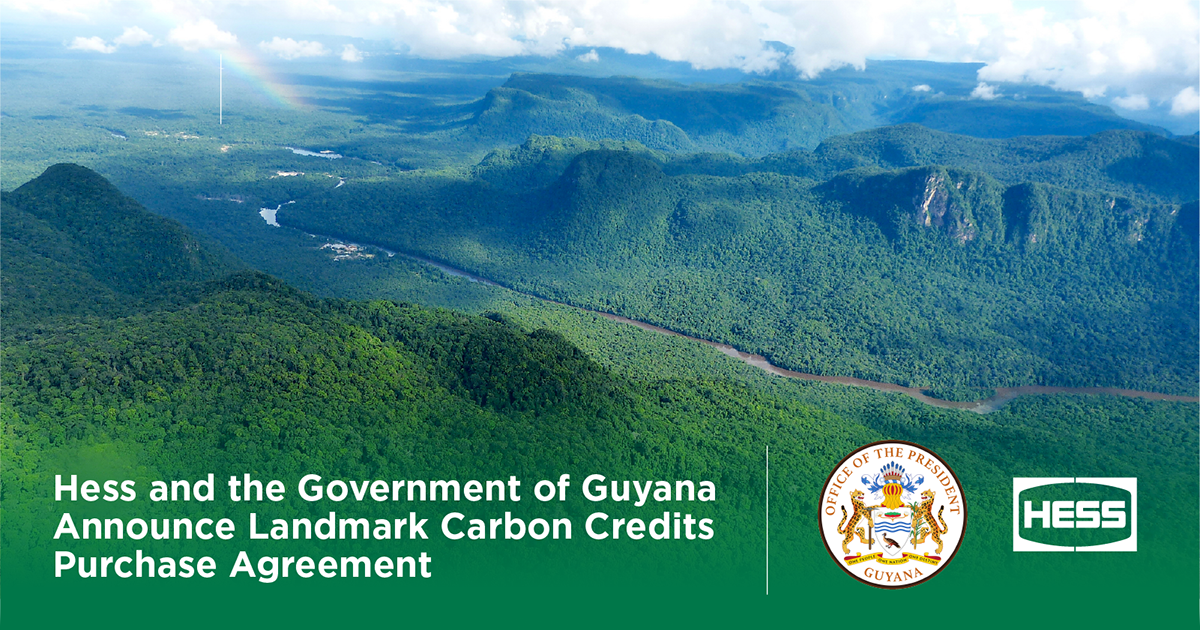 Hess - Carbon Credits Purchase Agreement - Guyana v3b-01 - Newsroom