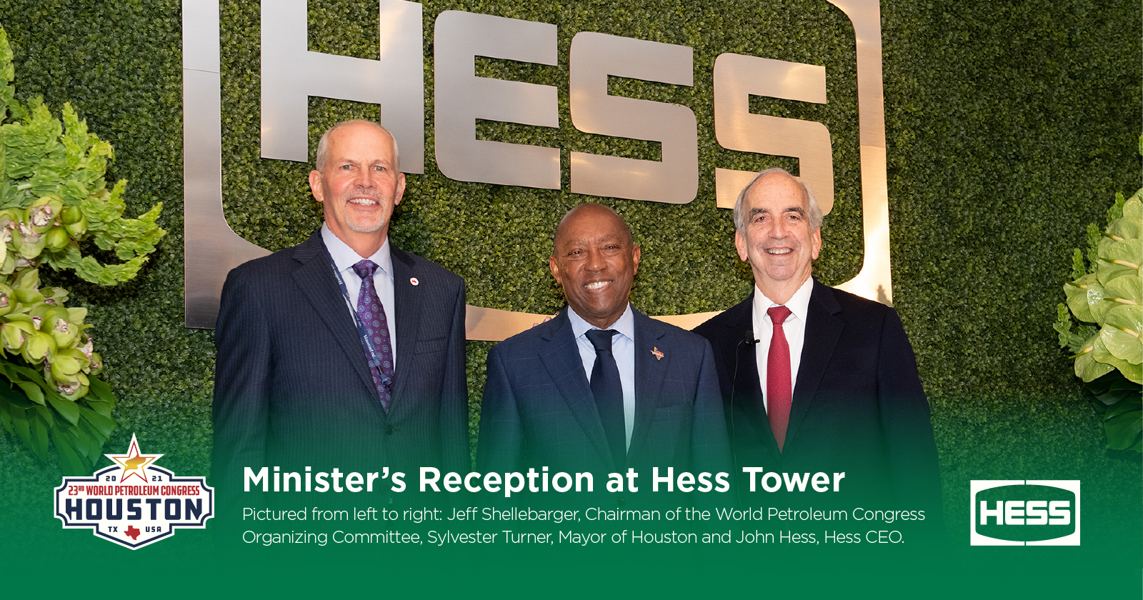 World Petroleum Congress Minister&#39;s Reception at Hess Tower