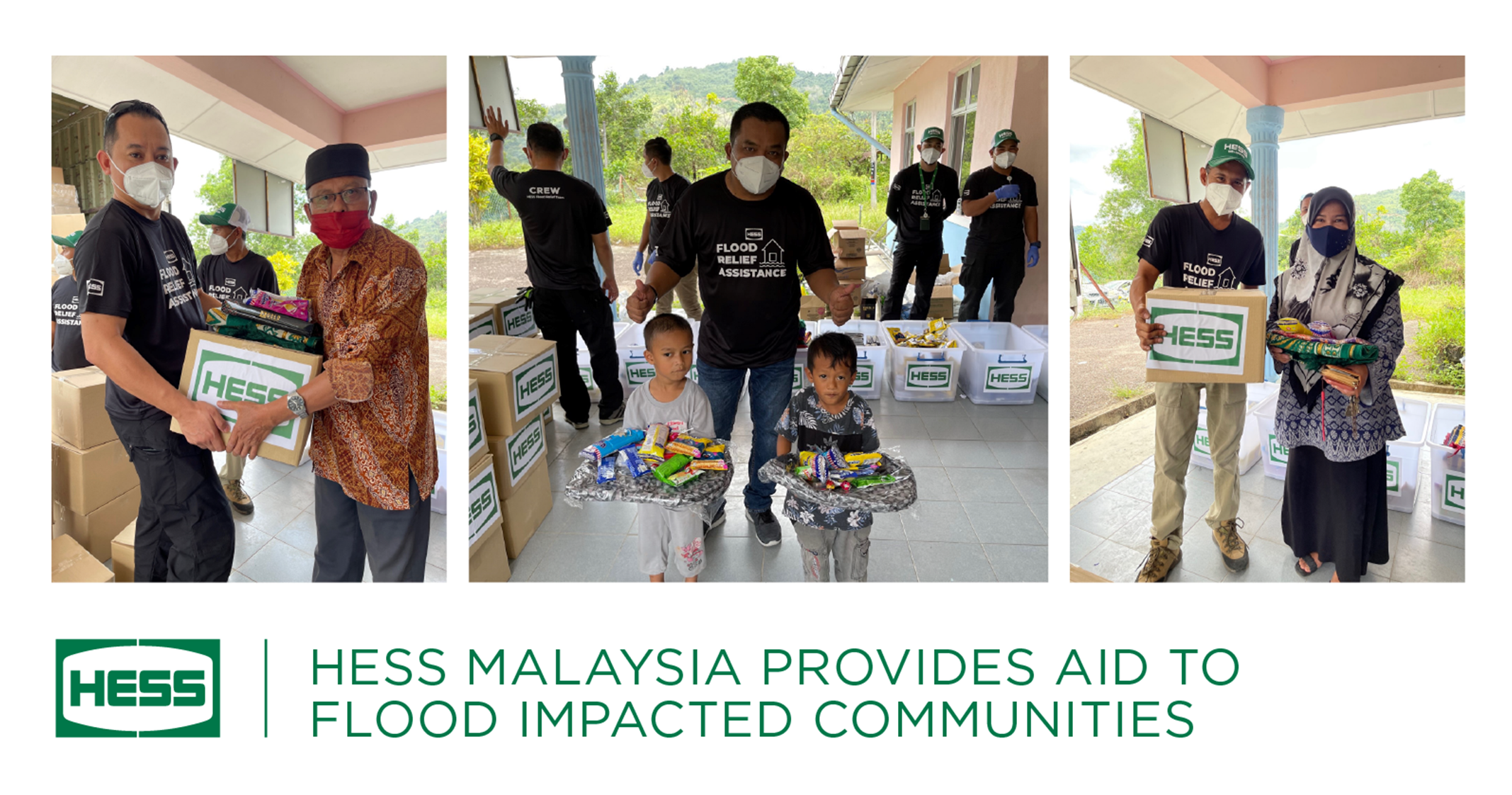 Hess Malaysia Provides Aid to Flood Impacted Communities