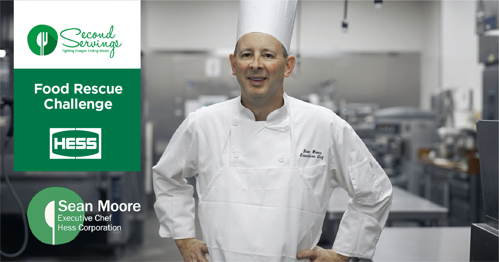 Hess Executive Chef Sean Moore Participated in Food Rescue Challenge
