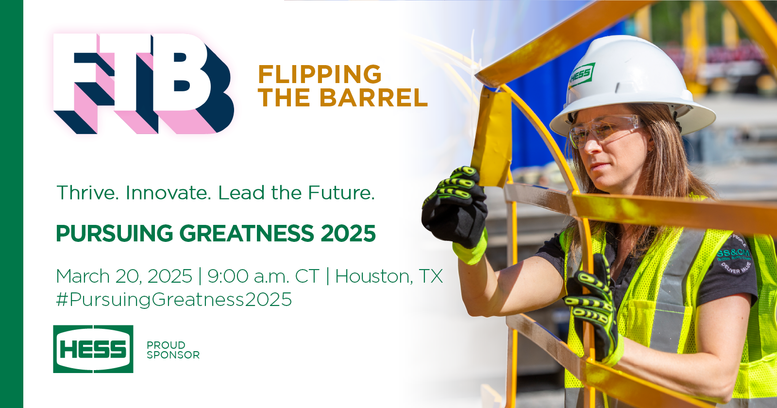 Hess Sponsors Flipping the Barrel Event