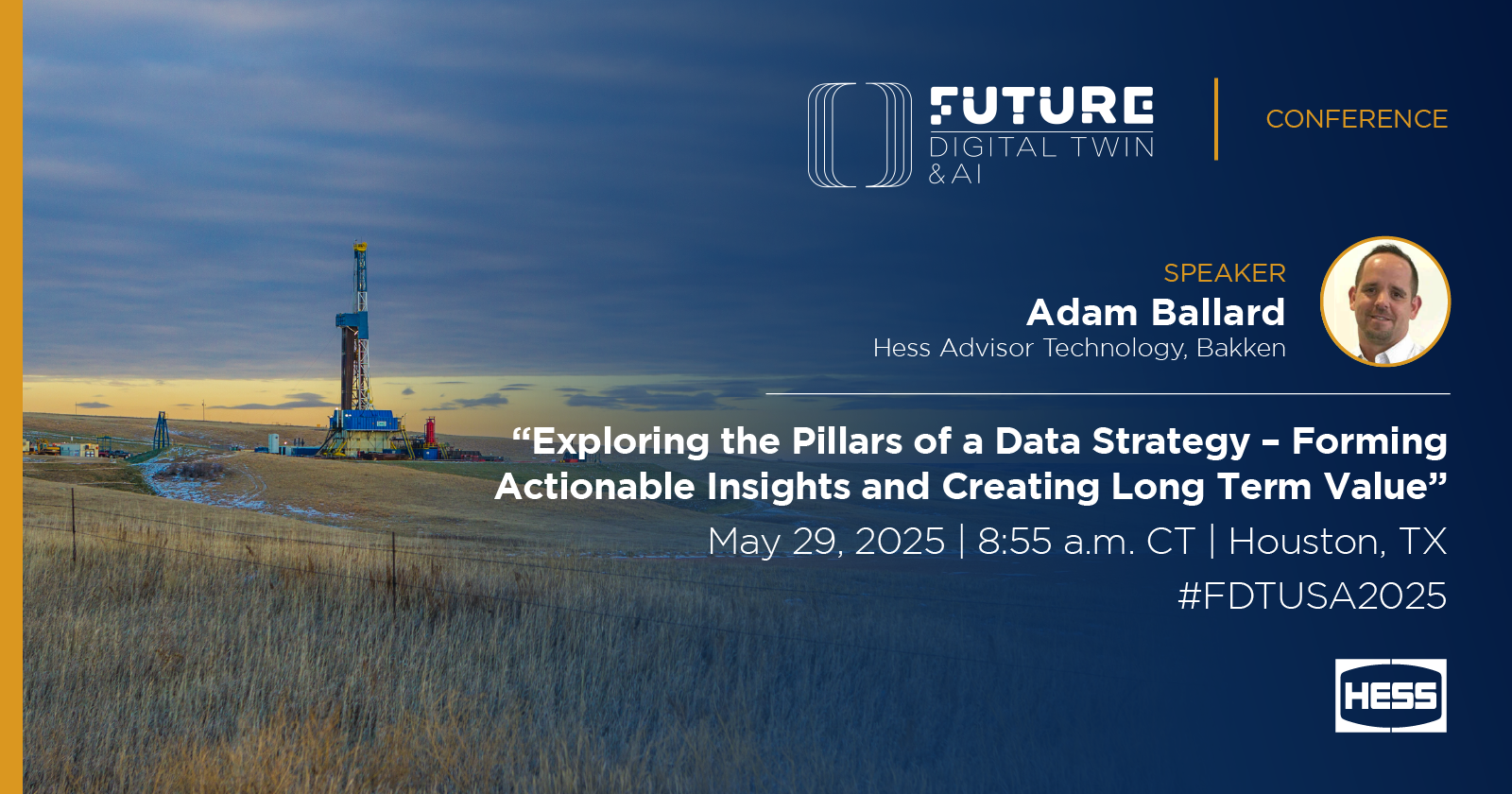 Adam Ballard to Speak at Future Digital Twin &amp; AI Conference