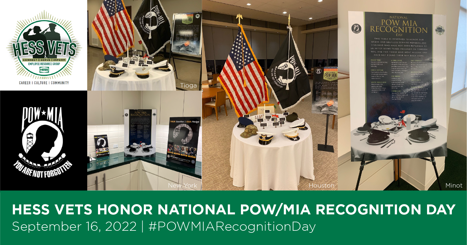Hess Observes National POW/MIA Recognition Day