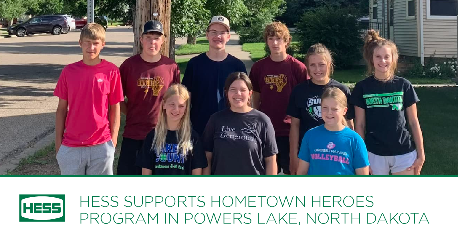 Hess Supports Hometown Heroes Program in North Dakota