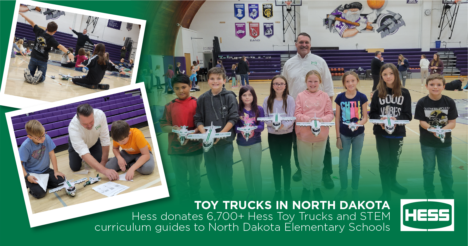 Hess - NDDPI  Hess Toy Truck Program North Dakota
