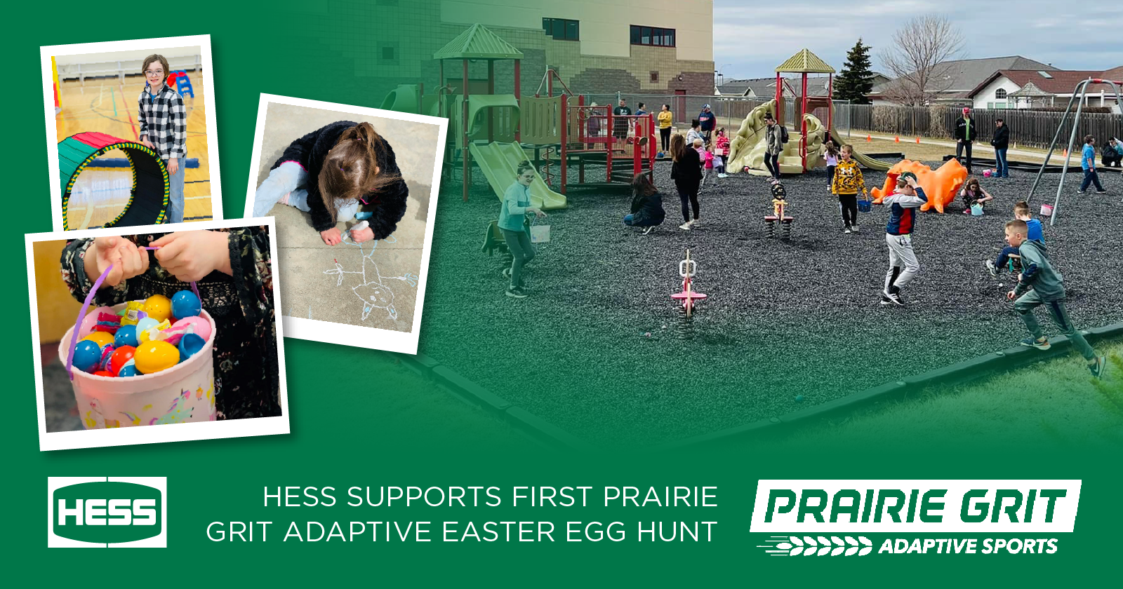 Hess Supports Prairie Grit Adaptive Easter Egg Hunt