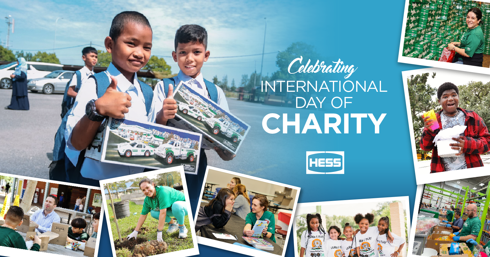 Hess Celebrates International Day of Charity