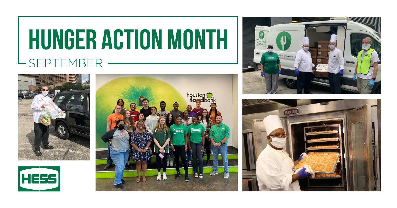 Hess Recognizes Hunger Action Month