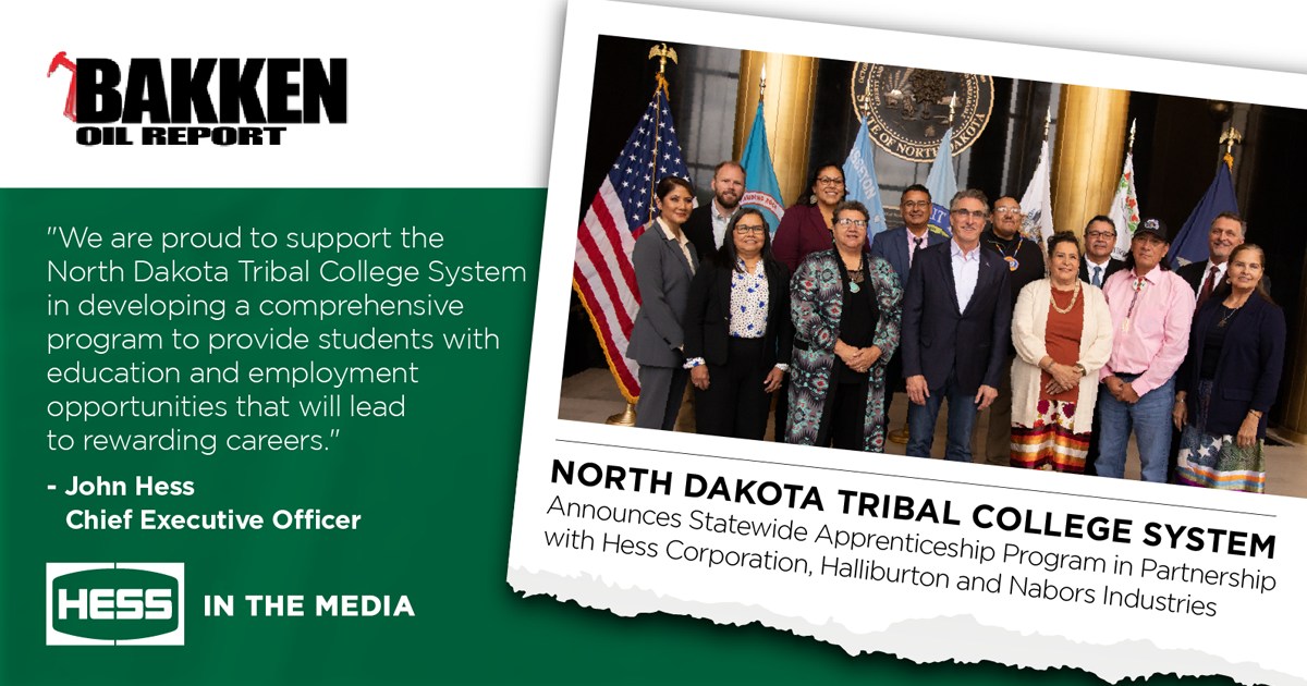 Hess---Tribal-College-Apprenticeship---Bakken-Oil-Report-v3---Newsroom