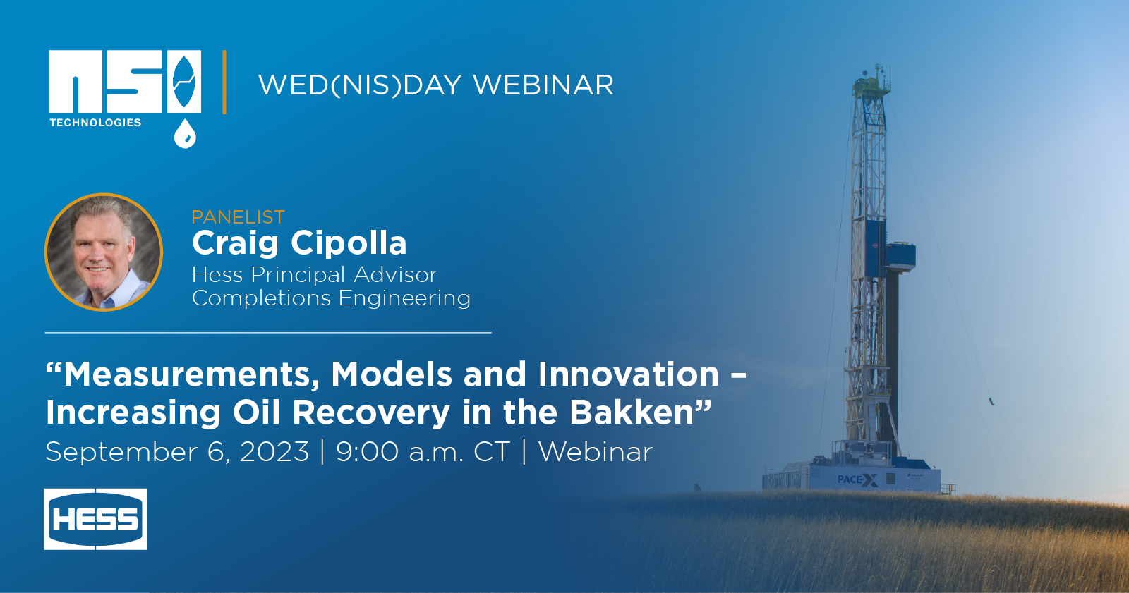 Cipolla to Present at NSI Technologies Webinar