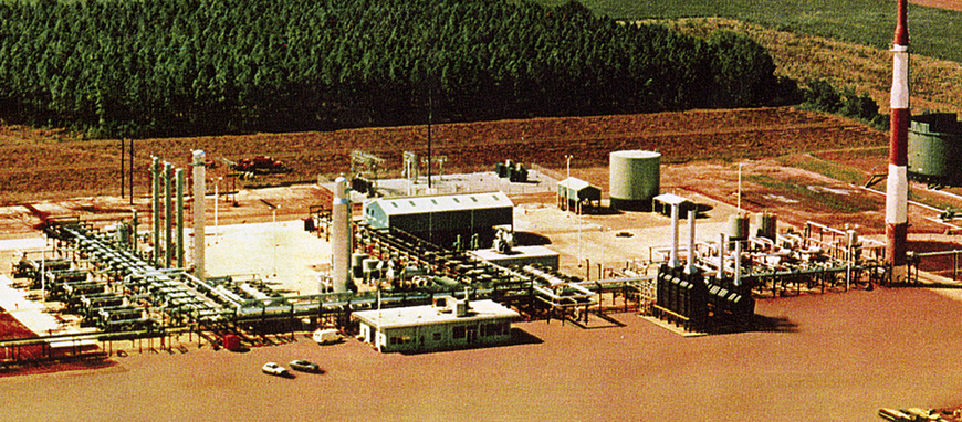 Hess Jay Field Processing Plant, Santa Rosa County, Florida 1972