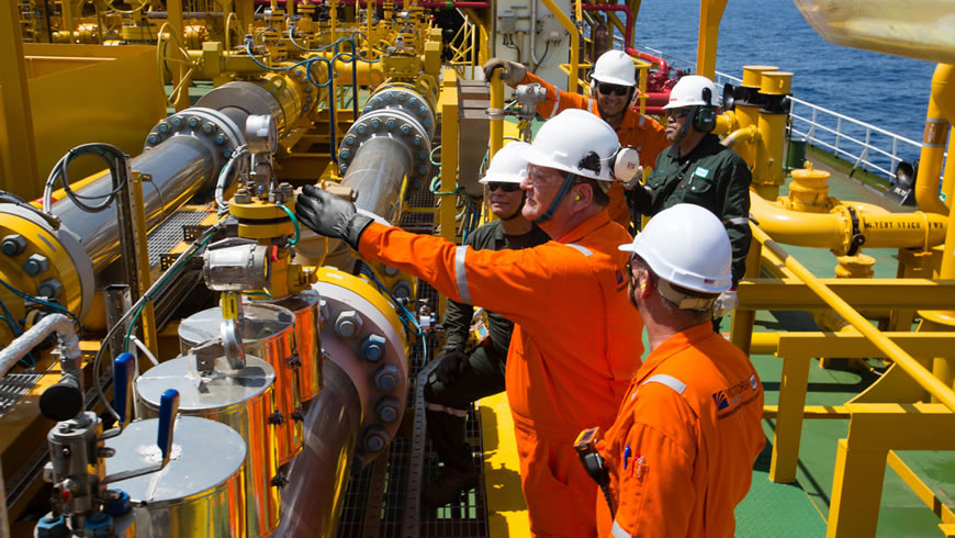 Hess Safety Inspectors on Site