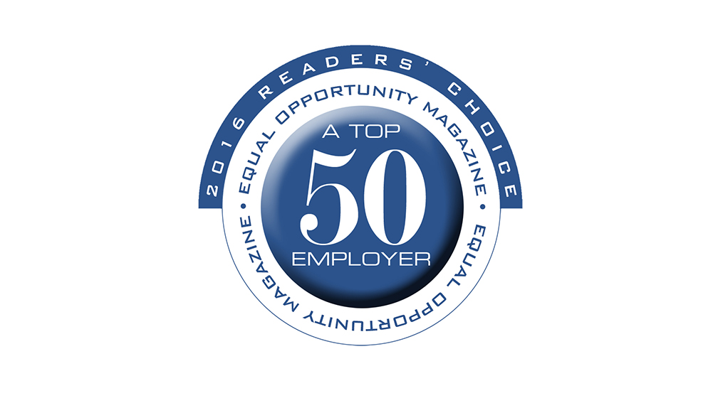 Equal Opportunity Magazine named Hess Corporation a Top 50 Employer