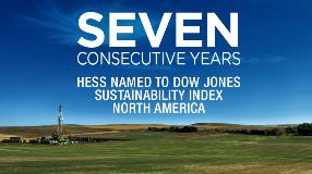 Hess named to DJSI seven consecutive years