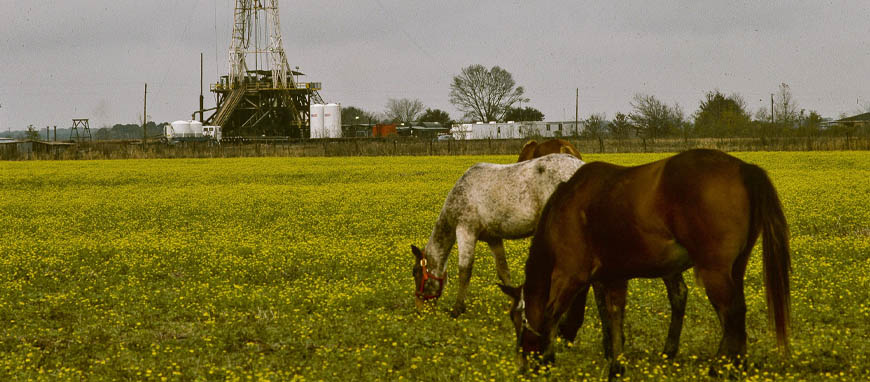 Hess North Dakota Oil Field 1981